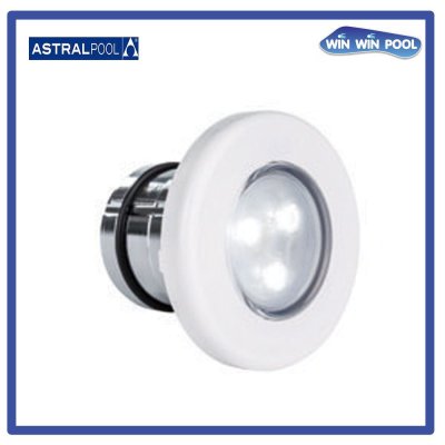 52134 ไฟ White Mini LED light w/o niche for concrete pools, ABS faceplate/ 4 W (w/o niche 06967)
