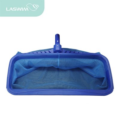 กระชอนตักขยะ Heavy duty plastic leaf rake with long wearing  mesh  Laswim