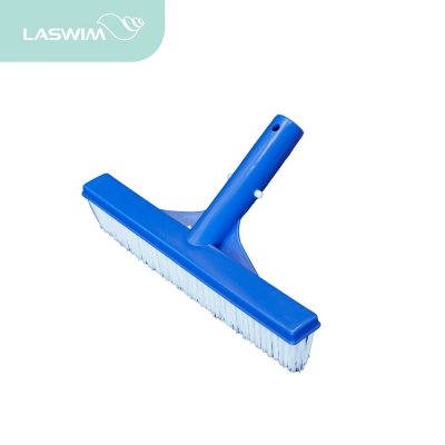 แปรงไนล่อน 10"/26cm ด้ามพลาสติก (10"/26cm polybristle  wall brush) Laswim