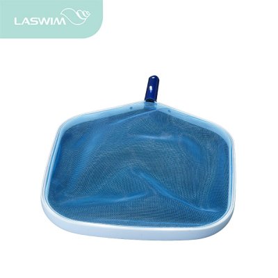 กระชอนตักใบไม้ผิวน้ำ Aluminum leaf skimmer (blue anodized handle) Laswim