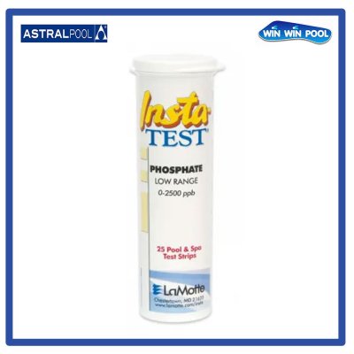 PHOSPHATE TES STRIP (25 UN.) แถบวัดค่าฟอสเฟต (ควรใช้ร่วมกับน้ำยากำจัดฟอสเฟต)