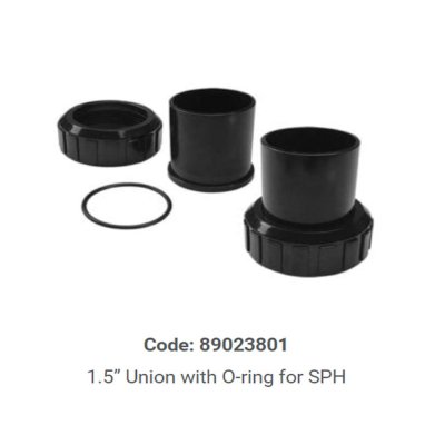1.5” Union with O-ring for EMAUX SPH Pump (ราคา ต่อ 1 ชิ้น)