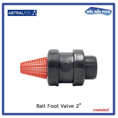 บอลฟุตวาล์ว/Astral pool/ Cepex /Ball Foot Valve /UPVC/ 2"