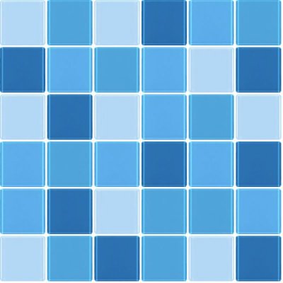 โมเสกแก้ว Bangsean Skyway (บางแสน สกายเวย์) ขนาดเม็ด 48x48x4mm แผ่นละ 36 เม็ด บรรจุ 11 แผ่น/กล่อง