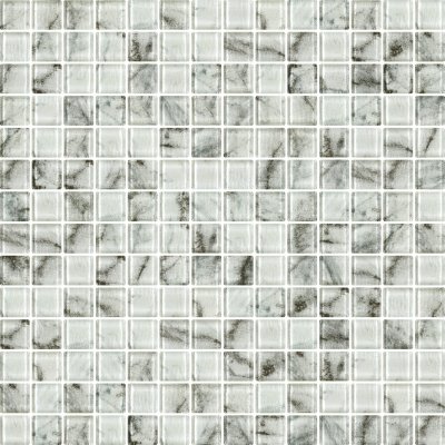 โมเสกแก้ว CYPRUS CHACOAL (20) ขนาดเม็ด 20x20x4mm แผ่นละ 196 เม็ด บรรจุ 11 แผ่น/กล่อง