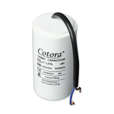 Cap start แคบสตาร์ท ปั๊มสระว่ายน้ำ 50 UF /450V
