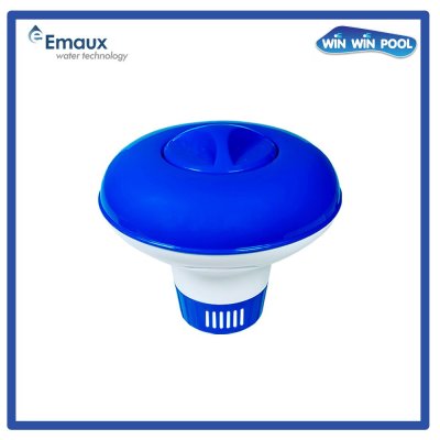 Emaux Deluxe Floating Chemical Dispenser เครื่องจ่ายคลอรีนแบบลอยน้ำ ดีลักซ์ รุ่น CE505 สำหรับคลอรีนก้อนขนาดเส้นผ่าศูนย์กลาง 3"