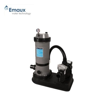 ชุดกรอง Cartridge พร้อมปั๊ม EMAUX” “EMAUX” FSCO Series FSC050+SS050 Filter Tank Cartridge Filtration Systems Complete Set