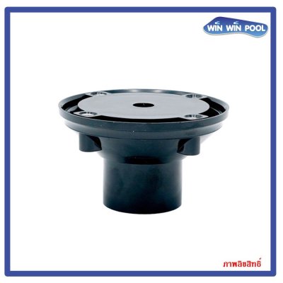 FT-Floor-B  Standard Floor Inlet 1.5&2 นิ้วสีดำ มีเกลียวใน