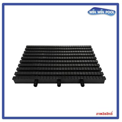 ตะแกรงน้ำล้น Gratting เกรตติ้ง สี(ดำ)3 แกน 30Cm  (ราคาต่อเมตร)