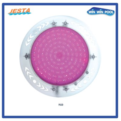 ไฟใต้น้ำ  24W 12V  DC แสงสี RGB แบบแปะผนัง JESTA