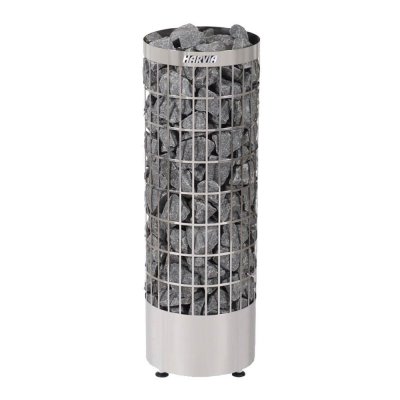 เครื่องทำความร้อนห้องซาวน่า Harvia Cilindro PC90E /Power 9.0 KW/3PH/Stone (5- 10cm) ** ราคาไม่รวม ชุดControl , หิน/Excluded Control ,Stone