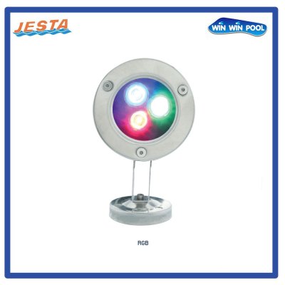 ไฟใต้น้ำ JESTA HUW82301 LED 3w/12V แสงสี RGB