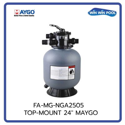 เครื่องกรองทราย TOP-MOUNT 24" MAYGO