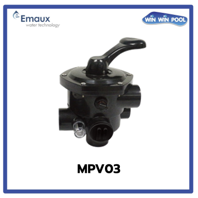 MPV03-V มัลติพอร์ทวาล์ว 1.5" Side Mount สำหรับถังกรองรุ่น S Series(เฉพาะหัว)