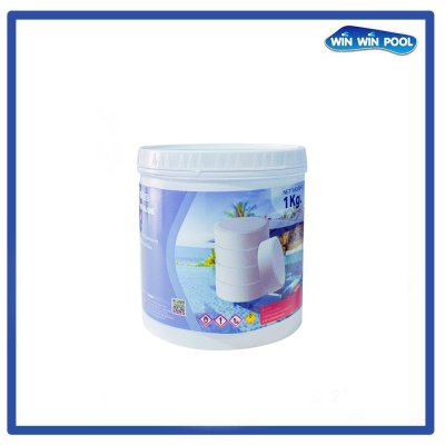 คลอรีนก้อน Multi-Action TCCA 90% 1Kg