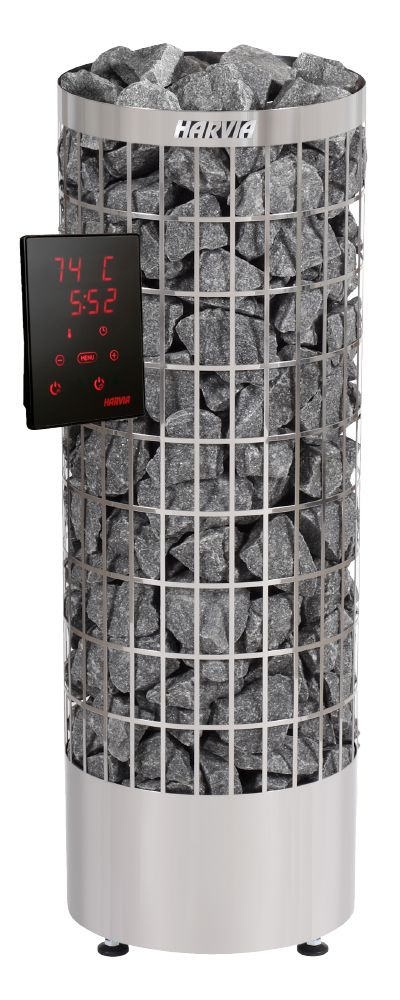 เครื่องซาวน่าพร้อมคอนโทรลไวไฟ “HARVIA” Cilindro-XE Series Sauna Heater c/w Controller & WiFi, Power 9.0kW/3PH ** ราคาไม่รวม ชุดControl , หิน/Excluded Control ,Stone