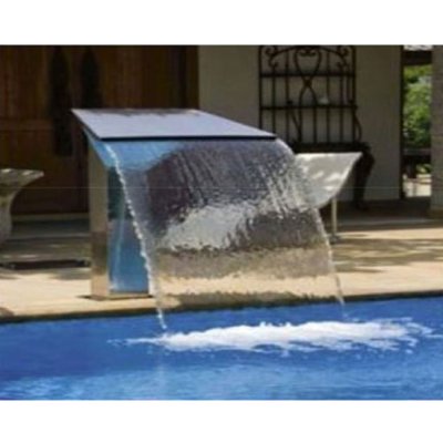 PSW-05 วอเตอร์ฟีเจอร์  Water Curtain, Fiberglass Width of Mouth 800 mm, Connection 3"