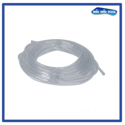 PVC Tube 4x6mm ท่อดูดจ่ายสารเคมี สำหรับปั๊มเคมี ขนาด 4x6mm (ID=4mm,OD=6mm)  ยาว 10 m
