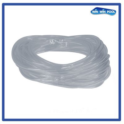 PVC Tube 4x6mm ท่อดูดจ่ายสารเคมี สำหรับปั๊มเคมี ขนาด 4x6mm (ID=4mm,OD=6mm)  ยาว 20 m