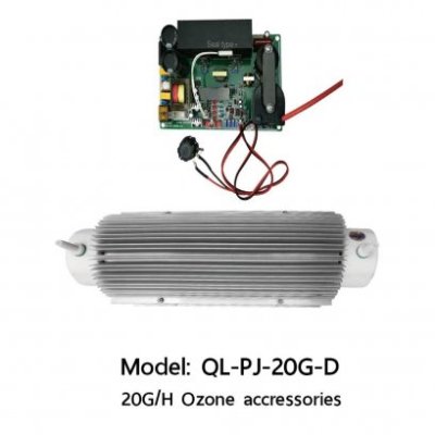QL-PJ-20G-D OZONE TUBE & POWER SUPPLY  20g/h 220V/50Hz Adjustable 10-200w
