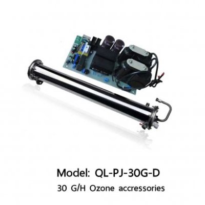 QL-PJ-30G-D OZONE TUBE & POWER SUPPLY  30g/h 220V/50Hz Adjustable 10-450w