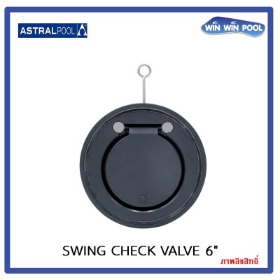 สวิงเช็ควาล์ว D160- 6"  EPDM (Swing check valve D.160 - 6") Astralpool