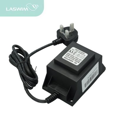 หม้อแปลงไฟ  Water-proof transformer for pool lights: 220V to 12V, 100W Laswim