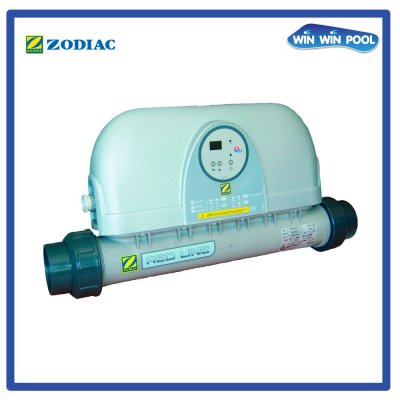 เครื่องทําน้ำอุ่นด้วยไฟฟ้าขนาดเล็ก 12 กิโลวัตต์   RED LINE "PLUS" 12 KW Electric Heater Zodiac