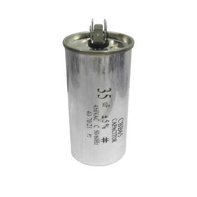 running Capacitor 35 UF CBB65คาปาซิเตอร์ มอเตอร์  ทนแรงดันสูงสุด 450V