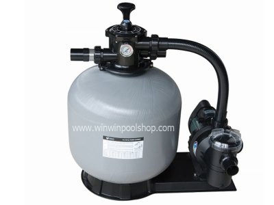 ชุดกรองทรายพร้อมปั๊ม “EMAUX” FSF Series Sand Filtration System c/w Pump (25"+SC150), In & Outlet 1.5", Flowrate 14 m³/Hr. Head @ 6 m.