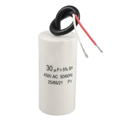 Cap start run motor 30 UF คาปาซิเตอร์ มอเตอร์ปั๊มสระว่ายน้ำ ทนแรงดันสูงสุด 450V