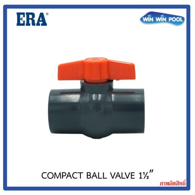 COMPACT BALL VALVE UPVC 1.1/2" ERA