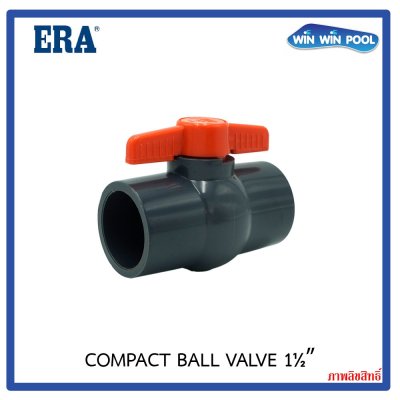 COMPACT BALL VALVE UPVC 1.1/2" ERA