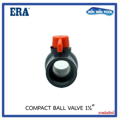 COMPACT BALL VALVE UPVC 1.1/2" ERA