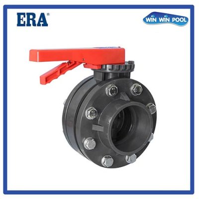 Butterfly Valve  ERA 4" ครบชุด(UPVC + Flange)