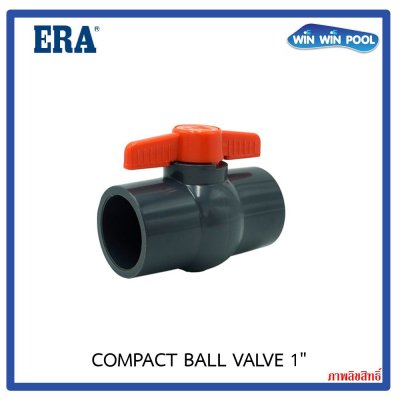 COMPACT BALL VALVE UPVC 1" ERA