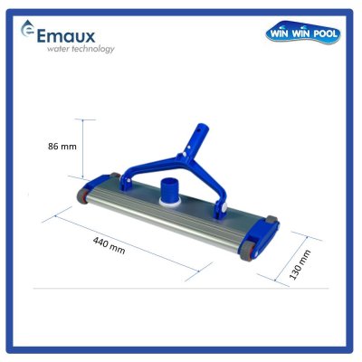 CE320 หัวดูดตะกอนอลูมิเนียมขนาด 18 นิ้ว ขนาด 440 x  130 x 86 มม