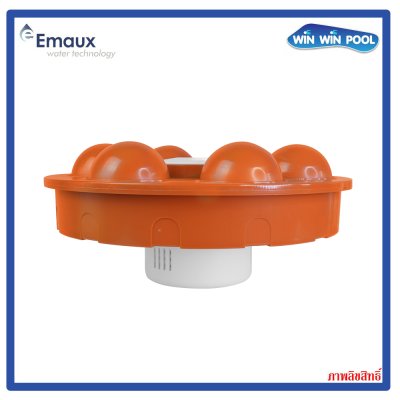 Emaux CE502 Chemical Tablets Dispenser ทุ่นจ่ายคลอรีนก้อนขนาด 200 กรัม ความจุ 3 ก้อน