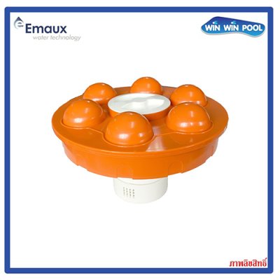 Emaux CE503 Heavy Duty Professional Floating Tablets Dispenser ทุ่นจ่ายคลอรีนก้อน 200 กรัม ความจุ 5 ก้อน