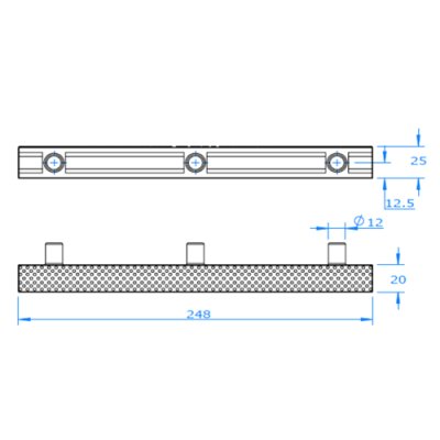 Competition Pool Gratings, Width 300 mm, Price Per Meter*** No Stock, Delivery Time  60-90 Days