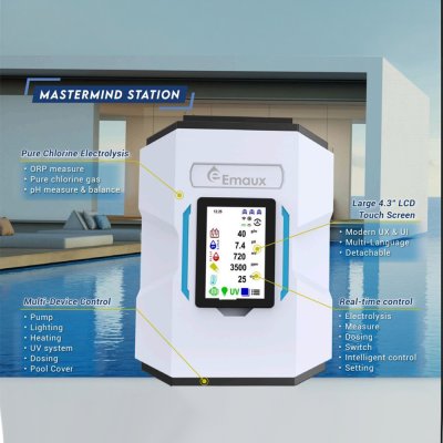 พูลสเตชั่น CyberSync CS-A20 CyberSync Emaux 20 Gram/Hour SaltChlorine 60 m³ Max Pool