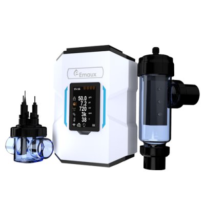 พูลสเตชั่น CyberSync CS-A30 CyberSync Emaux 30 Gram/Hour SaltChlorine 80 m³ Max Pool