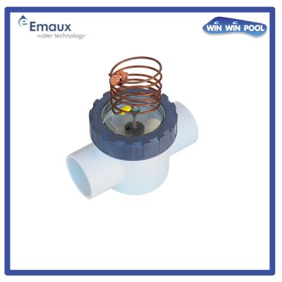 วดักจับประจุไฟฟ้าสำหรับสระว่ายน้ำและสปา Emaux Sacrificial Anode Shield 2" DF50-1(E)