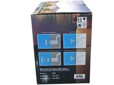 ELCOMP‐CW 10W/12V  color cool white for  Vinyl Pools  (Light Onle)