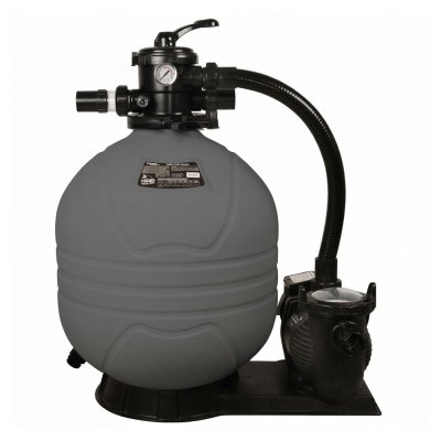 ชุดกรองทรายพร้อมปั๊ม “EMAUX” FSM Series Sand Filtration System c/w Pump (17"+SPH075), In & Outlet 1.5", Flowrate 12 m³/Hr. @ 8 m.