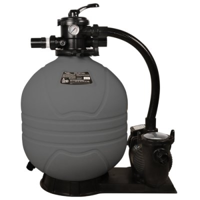 ชุดกรองทรายพร้อมปั๊ม “EMAUX” FSM Series Sand Filtration System c/w Pump (20"+SPH100), In & Outlet 1.5", Flowrate 17  m³/H @ 8 m.