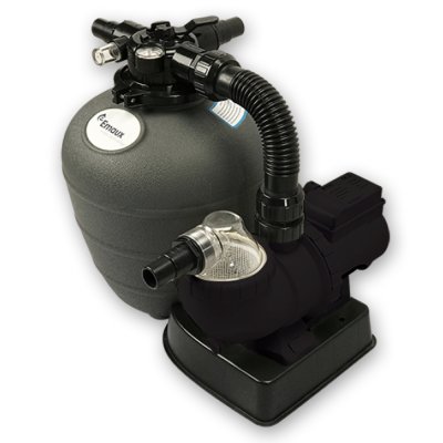 ชุดกรองทรายพร้อมปั๊ม “EMAUX” Ultra Series Sand Filtration System c/w Pump, In & Outlet 1.5", Flowrate 7 m³/Hr,Head @ 2.5 m.