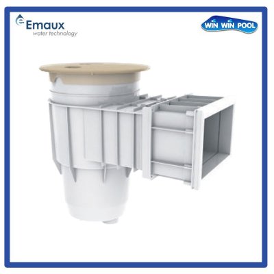 EM0050-RC สกิมเมอร์ (Skimmer) EMAUX   สำหรับสระคอนกรีต