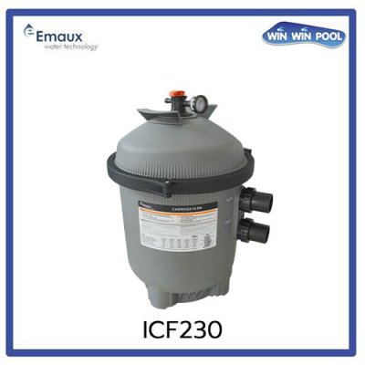 EMAUX Galaxy Multi-Element Cartridge Filter ICF230 เครื่องกรองคาร์ทริดจ์ ความละเอียด 15 ไมครอน Flowrate 19.6 m³/h